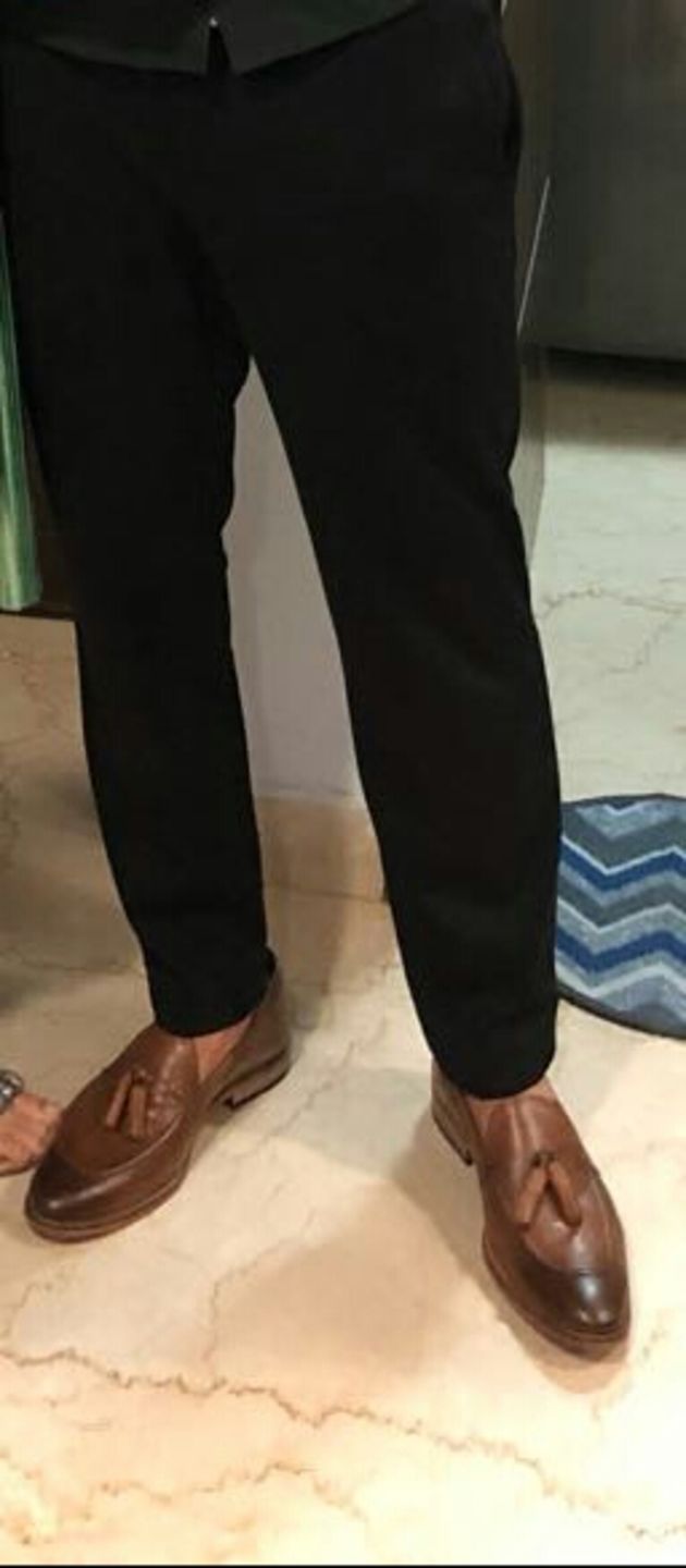 Customer photo review of Cognac Tassel Loafers