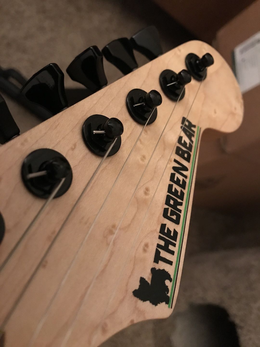 Customer photo review of Grip-Lock™ Open Guitar Tuning Machines (Sold Individually)