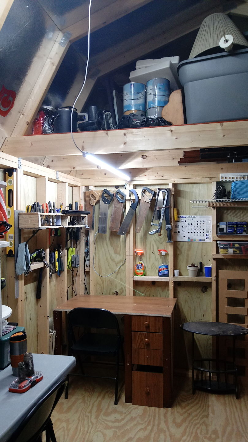 Customer photo review of T8 4ft V Shape LED Tube 30W Integrated 6500k Clear, 4 foot LED shop lights, 4000 Lumens