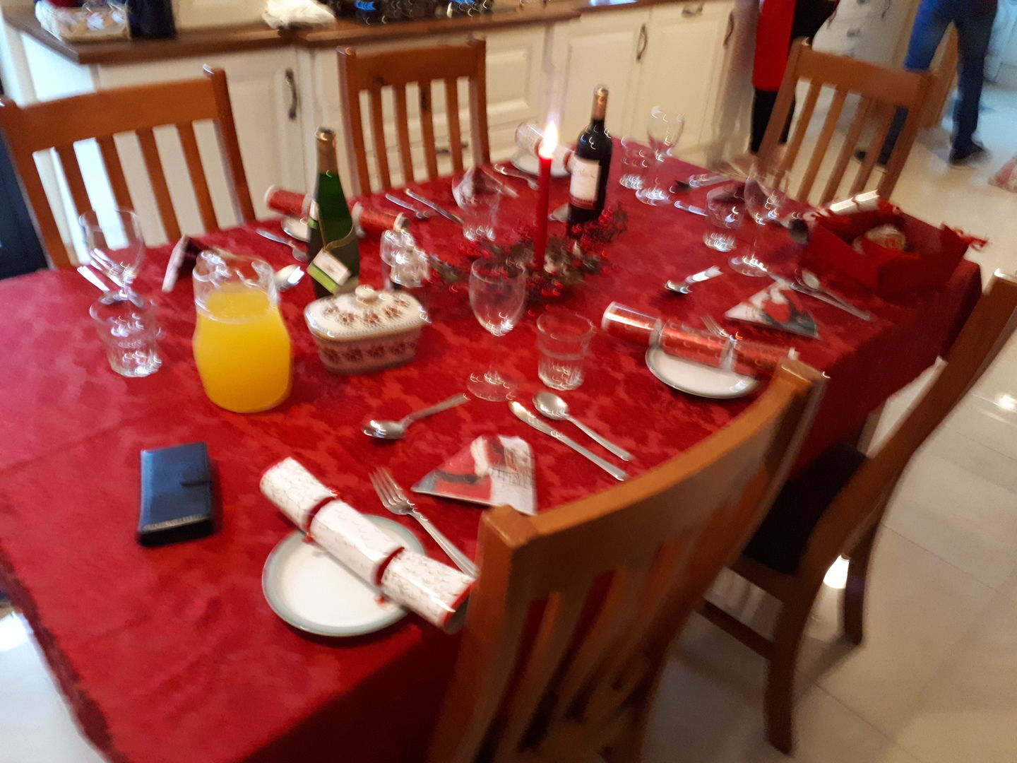Customer photo review of Covered Butterdish Old Rose