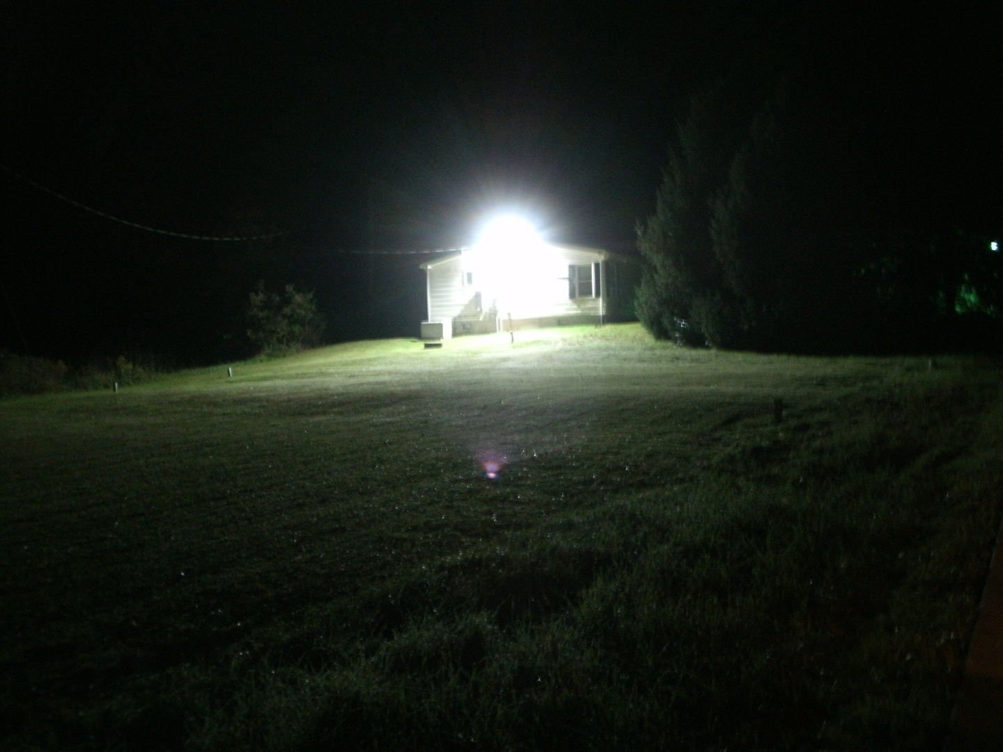 Customer photo review of LED Wall Pack 120w 5700K Forward Throw - 15,194 Lumens with Dusk-to-dawn Photocell