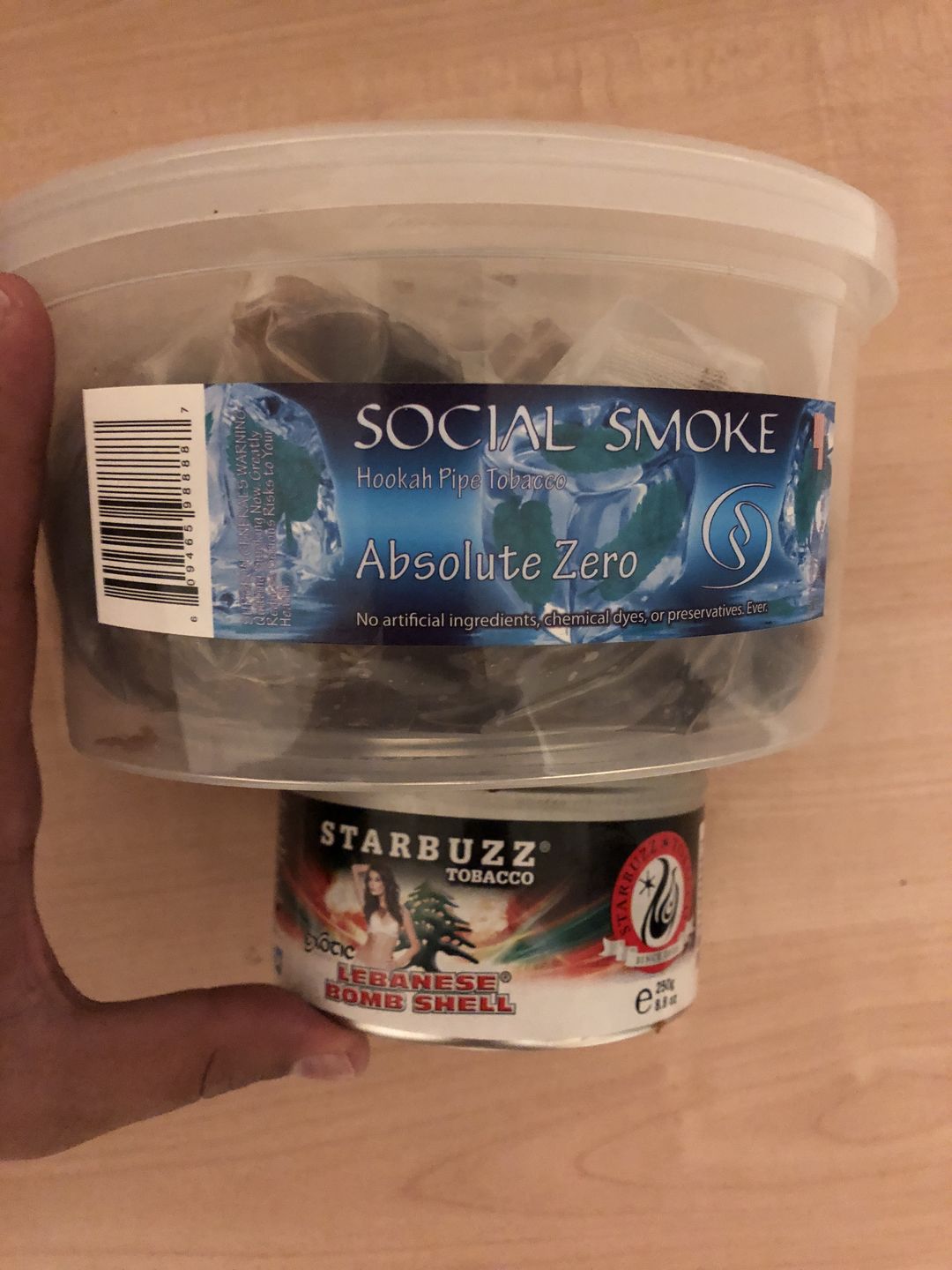 Customer photo review of Social Smoke Shisha Kilo