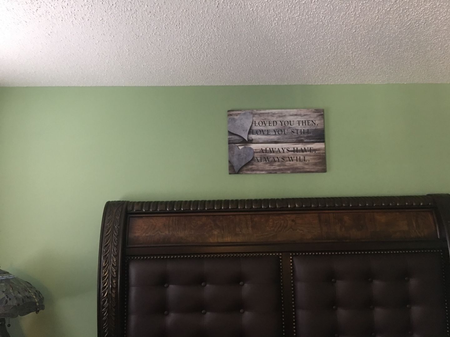 Customer photo review of "Loved You Always" Premium Canvas
