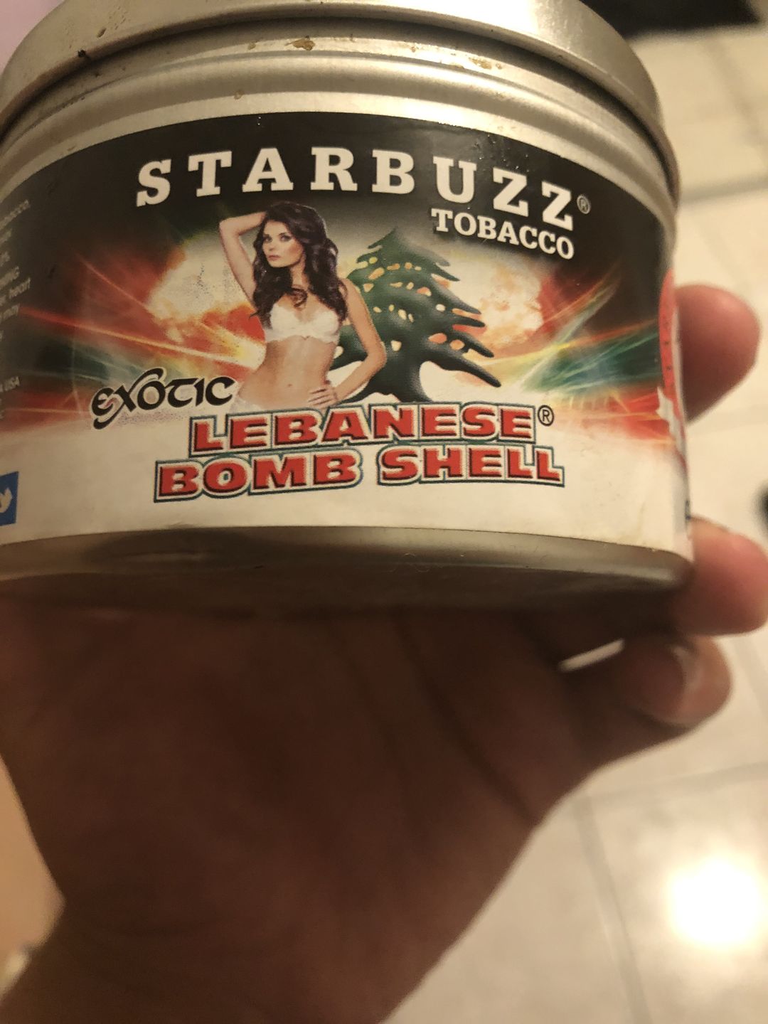 Customer photo review of Starbuzz Shisha 250g