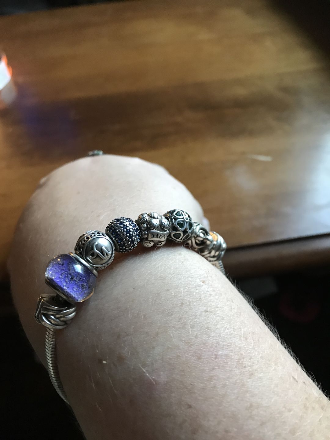 Customer photo review of Solid Color Bead with Cremains