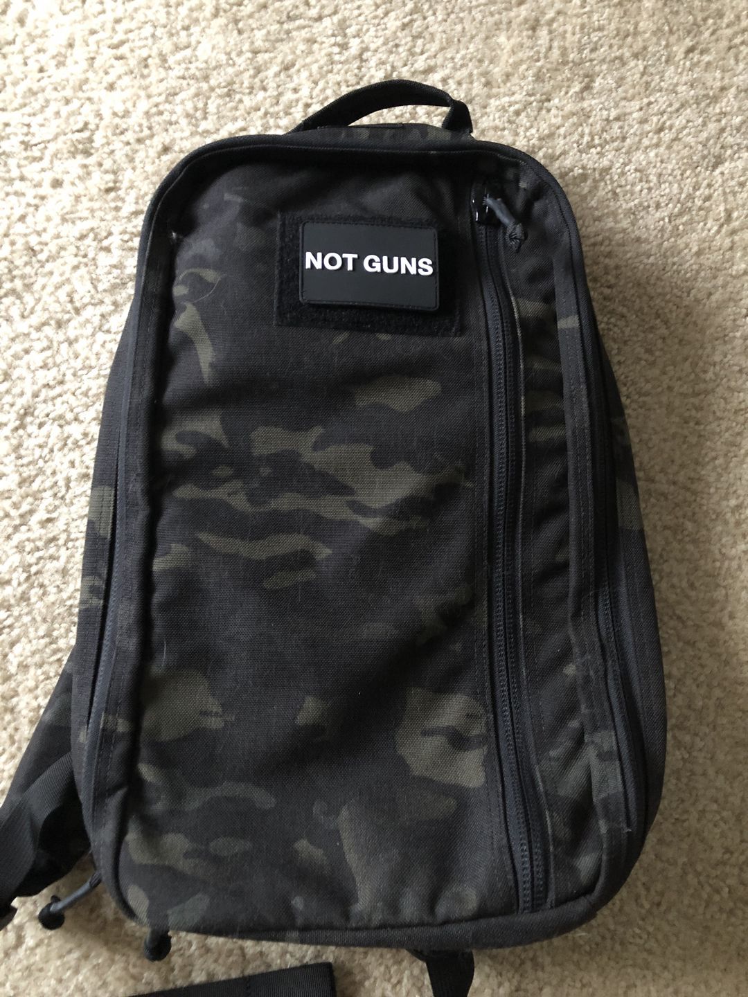 Customer photo review of NOT GUNS Morale Patch