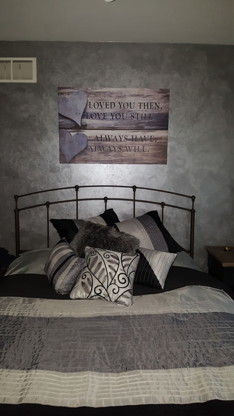 Customer photo review of "Loved You Always" Premium Canvas