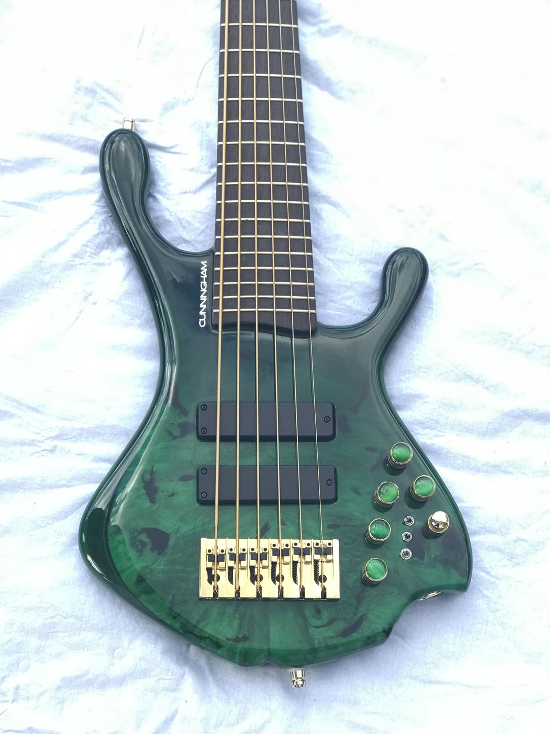 Customer photo review of 7 String A Style Bass Bridge