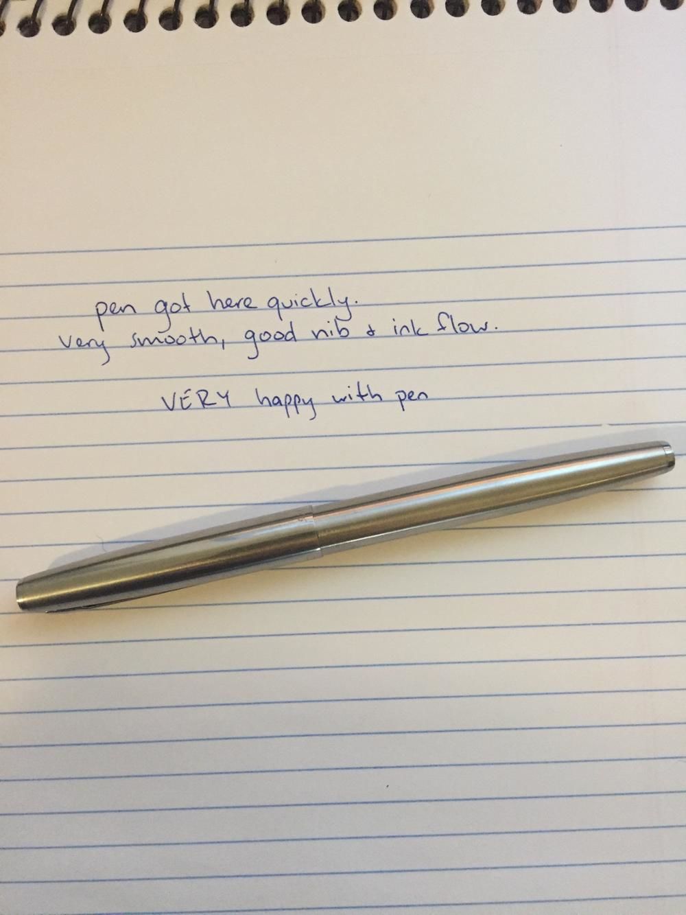 Customer photo review of The Nebula 911 Cross (0.38mm)