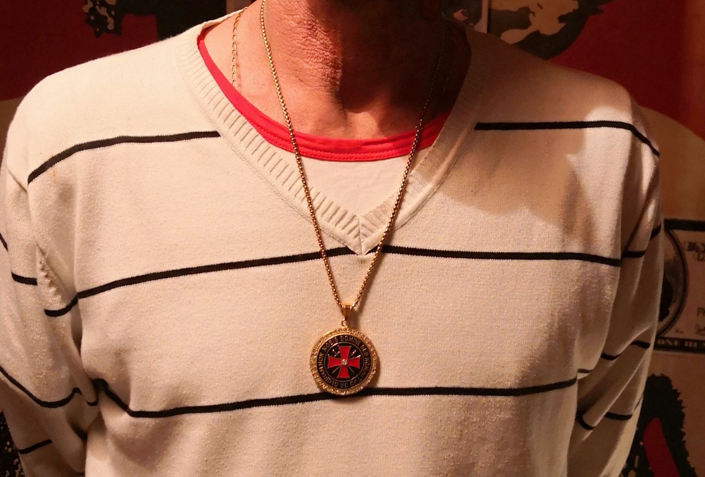 Customer photo review of Collier du Seigneur Templier