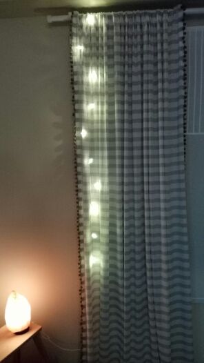 Customer photo review of 2M/5M LED Garland Twinkle Star Lights (Battery Operate)
