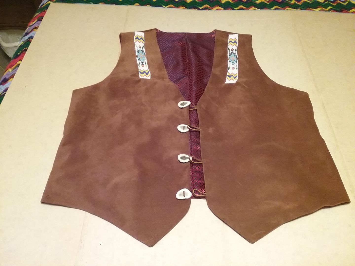 Customer photo review of Goat Suede