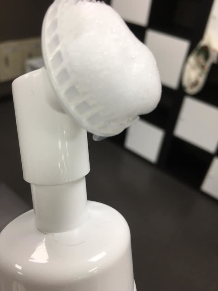 Customer photo review of arrr Waterless Bubble Cleanser