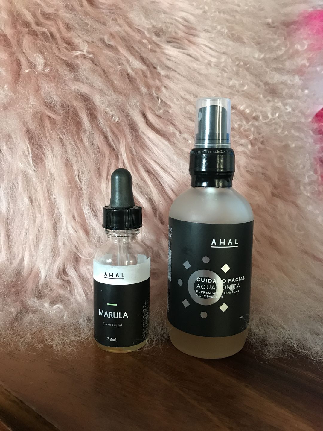 Customer photo review of Agua Tónica Refrescante con Tuna y Cempasúchil