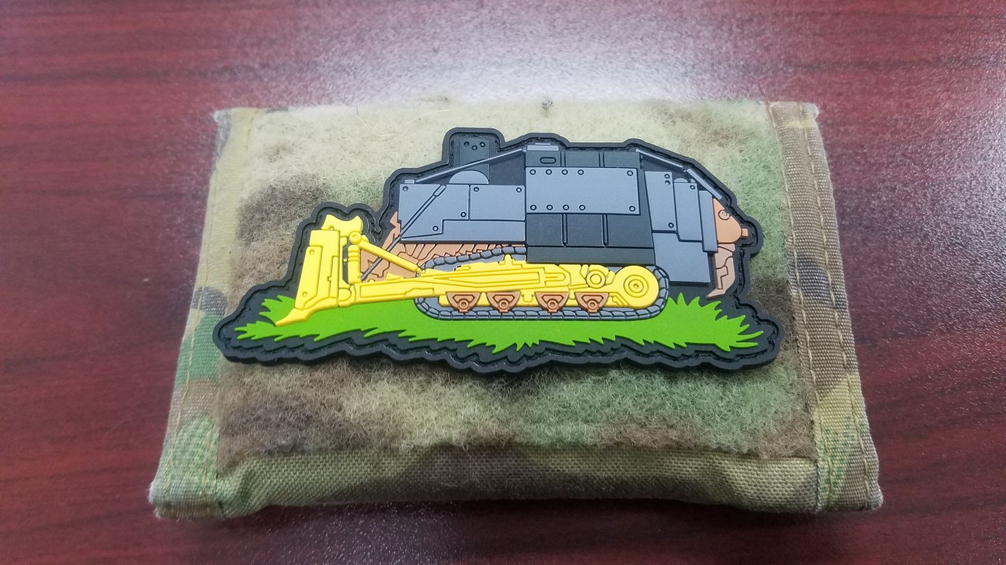 Customer photo review of Killdozer Morale Patch