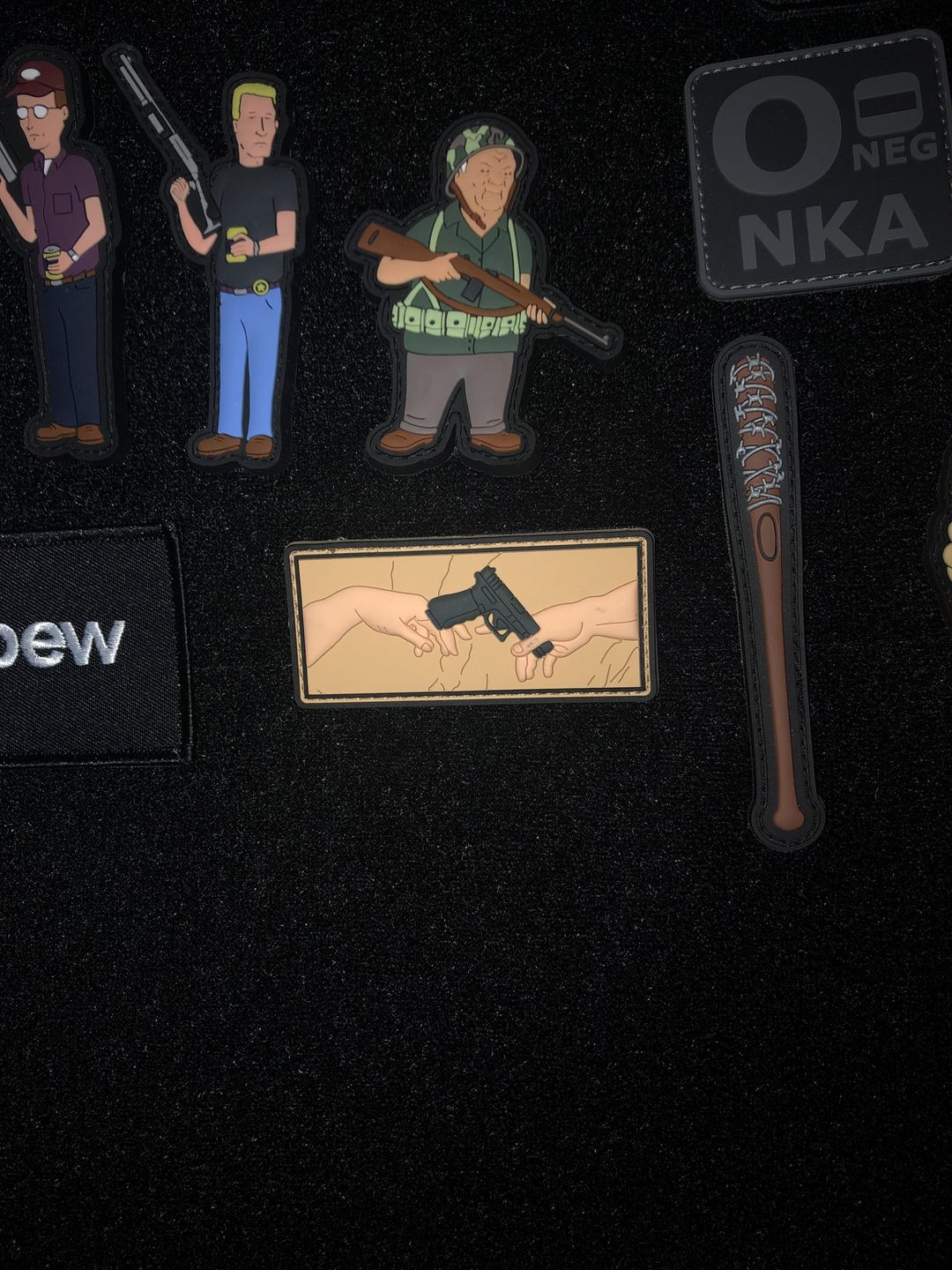 Customer photo review of God Adam & Glock Morale Patch