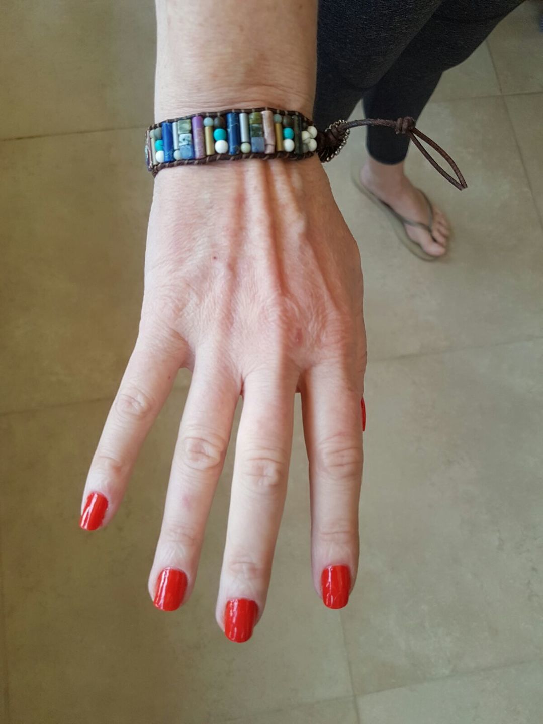 Customer photo review of Crystal Energy Bracelet