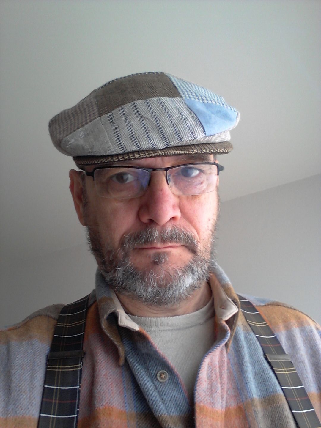 Customer photo review of Vintage Cap Patchwork Linen