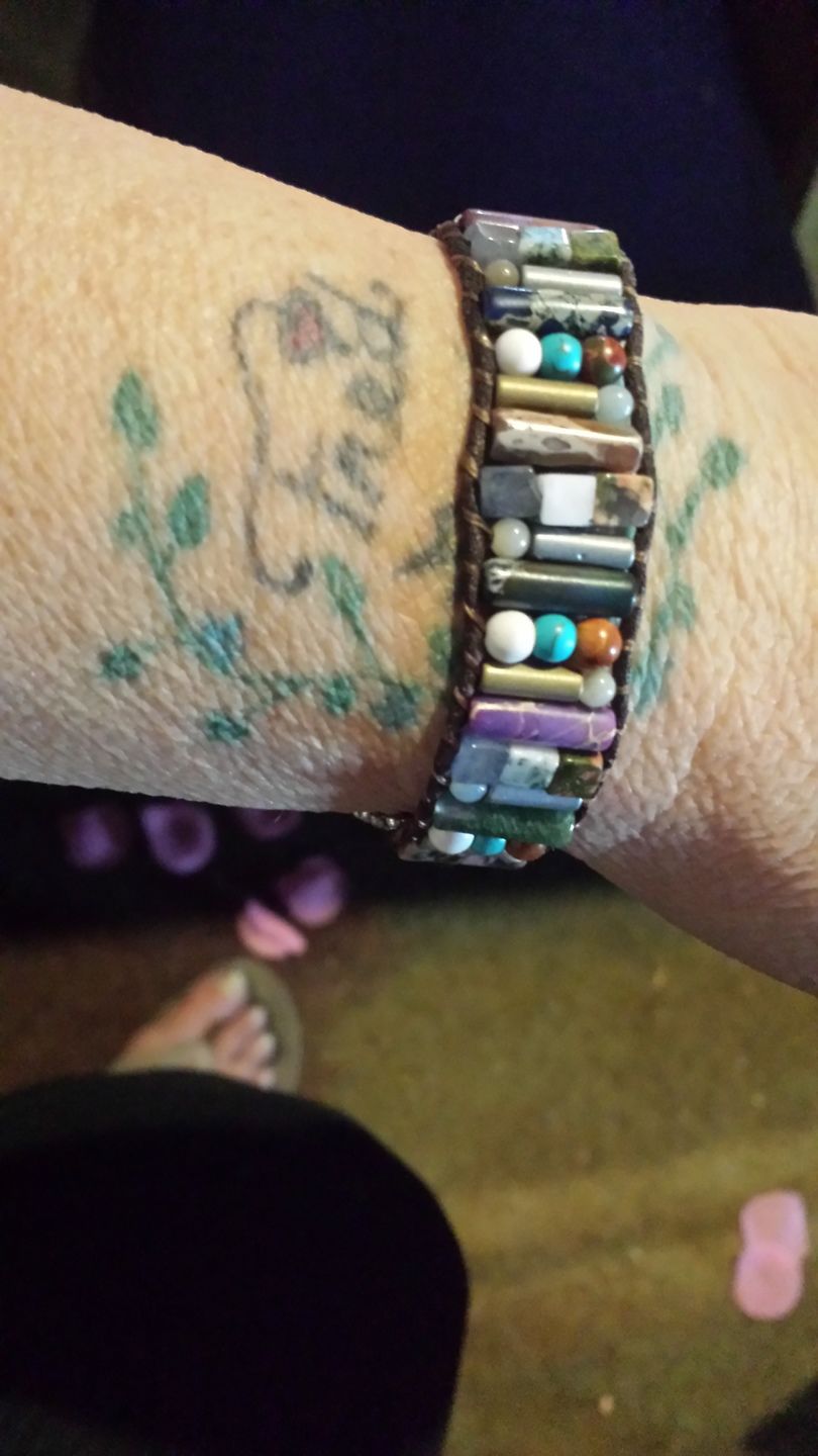 Customer photo review of Crystal Energy Bracelet