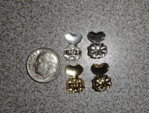 18k Gold Hypoallergenic Support Earring Backs Reviews