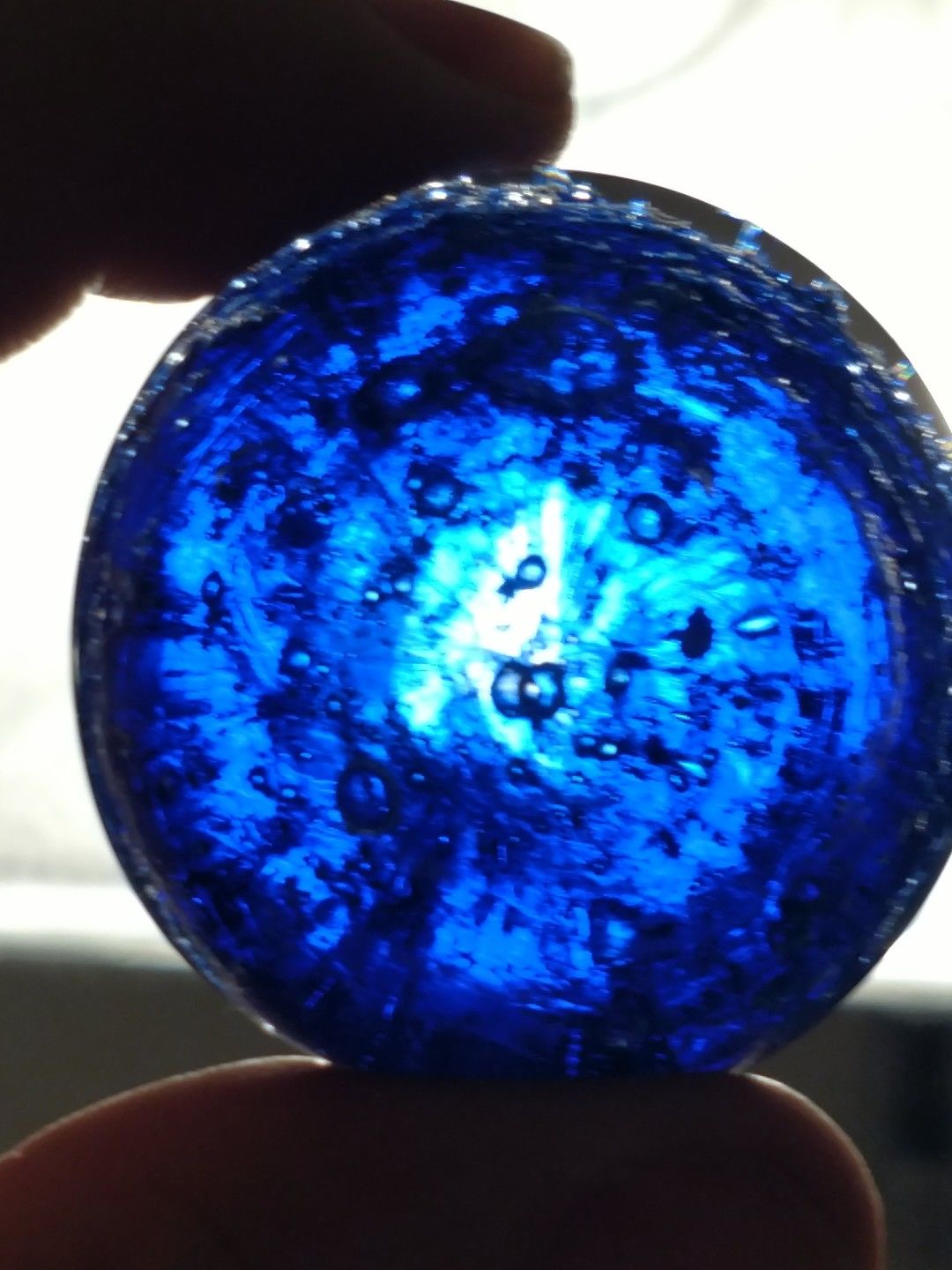 Customer photo review of Soul Stones with Infused Cremation Ashes