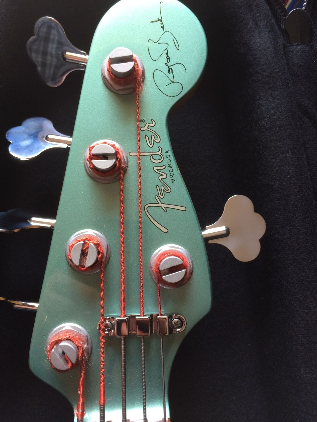 Customer photo review of Bass String Retainer