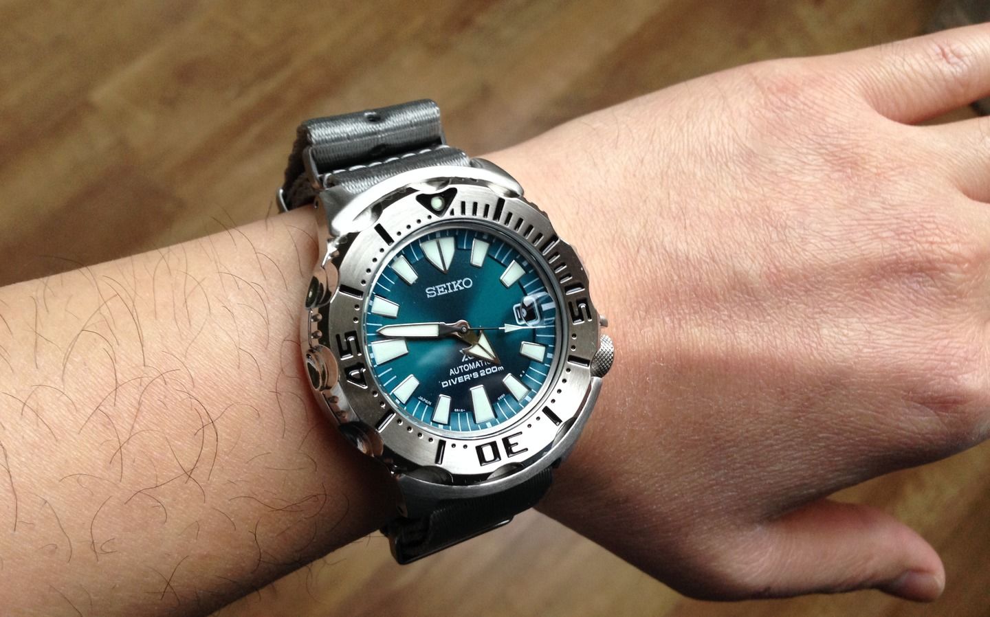 Customer photo review of AlphaShark Slim - Silver Lining