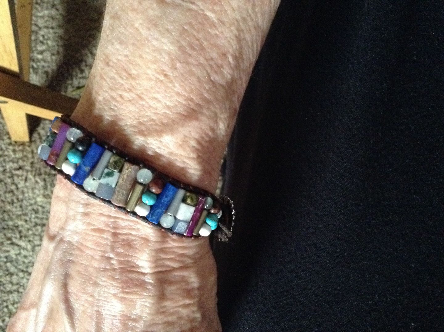 Customer photo review of Crystal Energy Bracelet