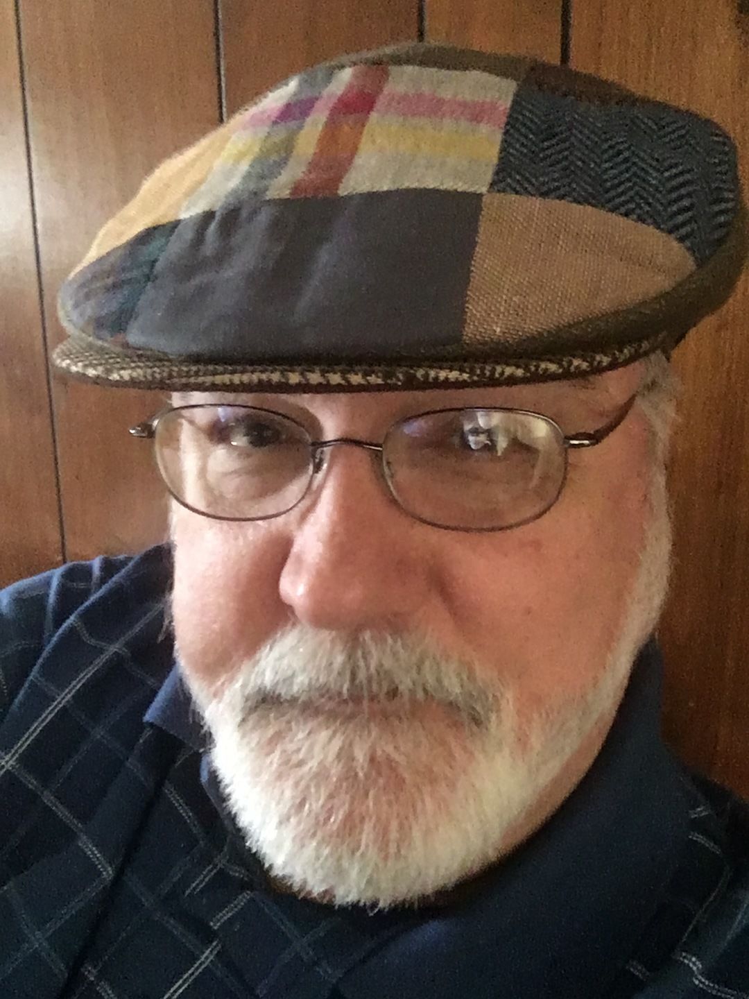 Customer photo review of Vintage Cap Patchwork Linen