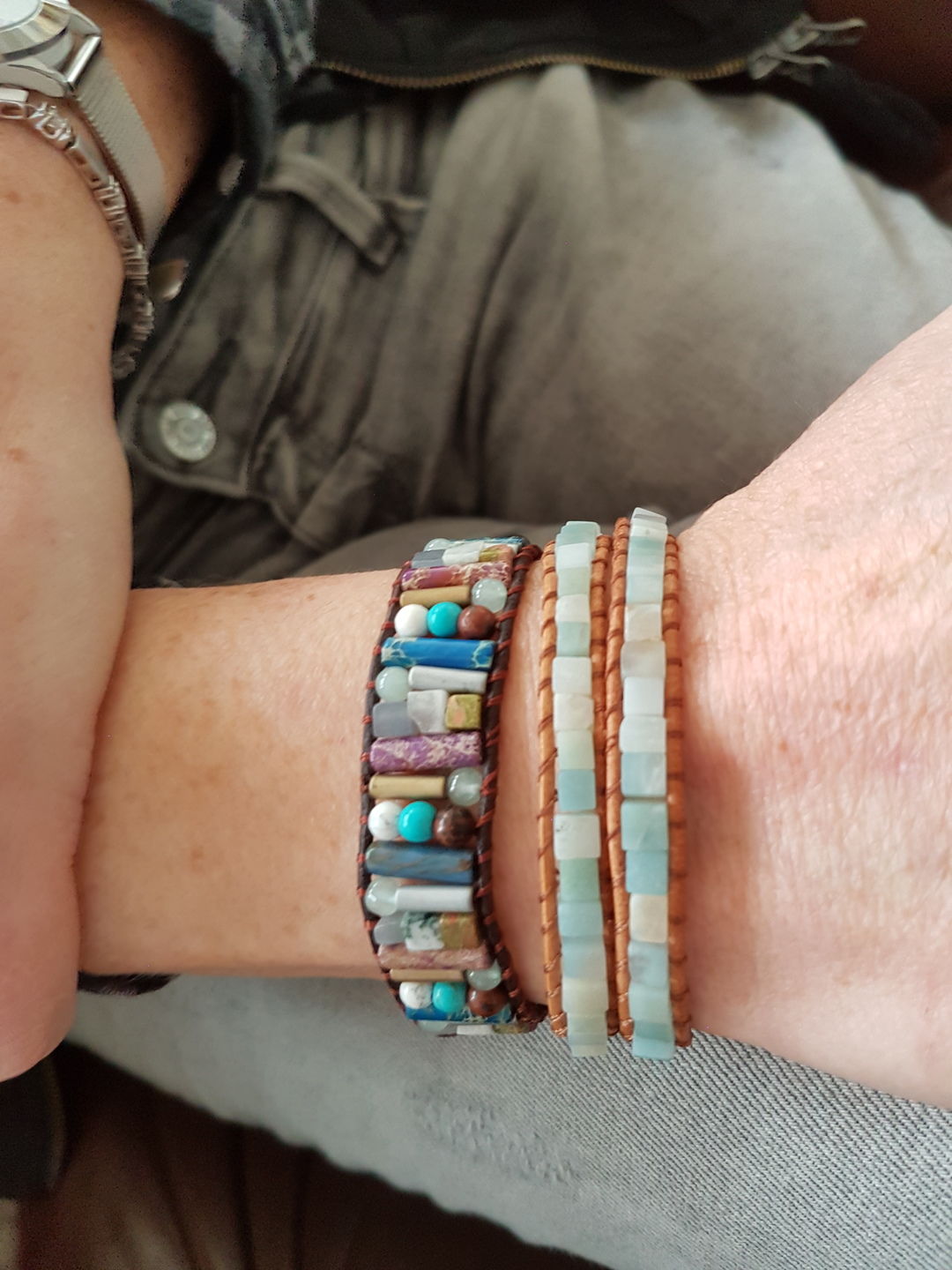 Customer photo review of Crystal Energy Bracelet