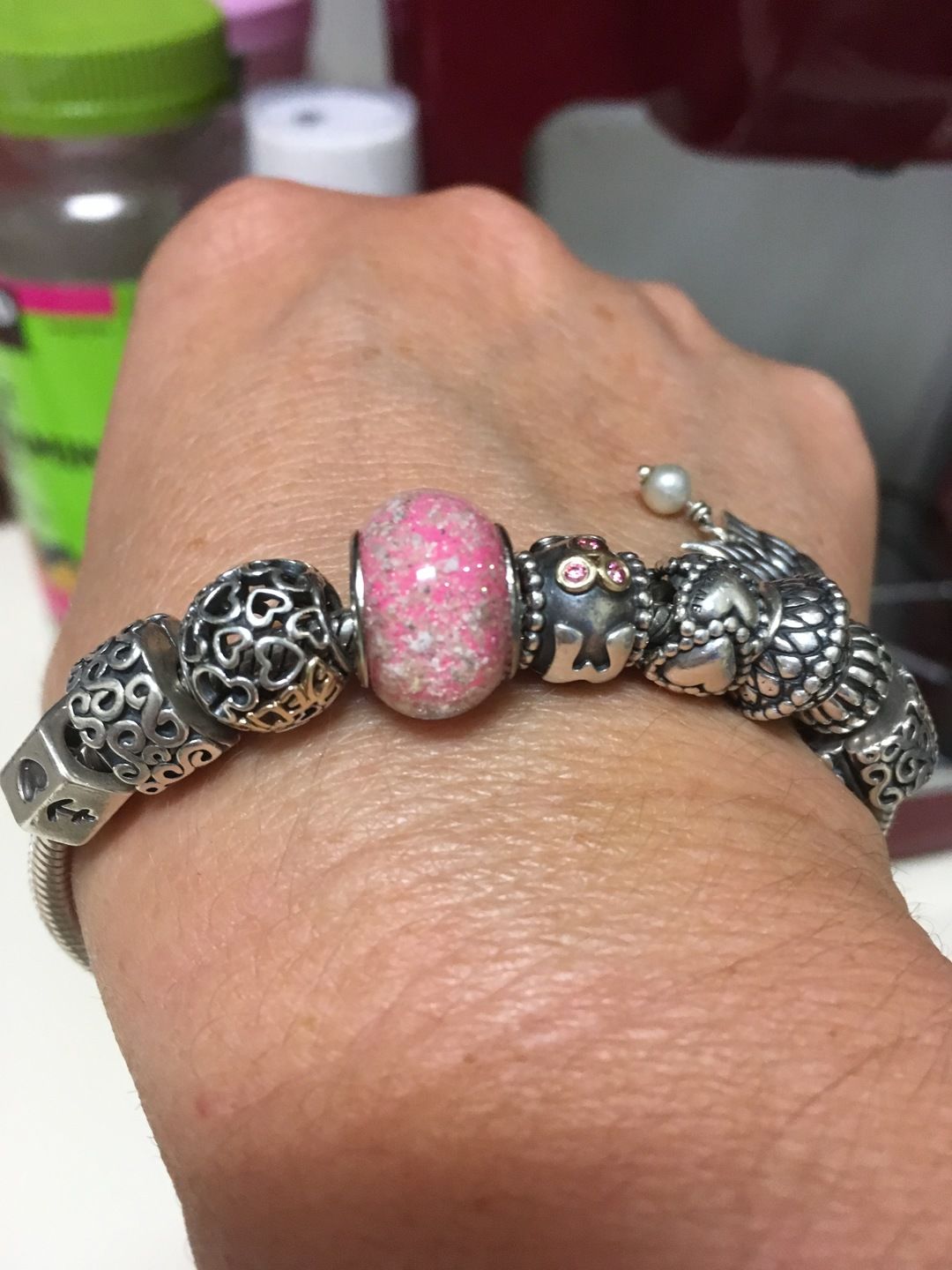 Customer photo review of Solid Color Bead Multi-Pack with Cremains