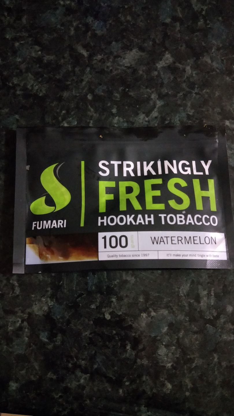 Customer photo review of Fumari Shisha 100g