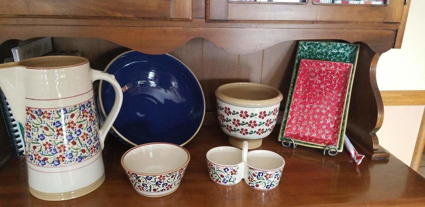Customer photo review of Small Angled Bowl Wild Flower Meadow