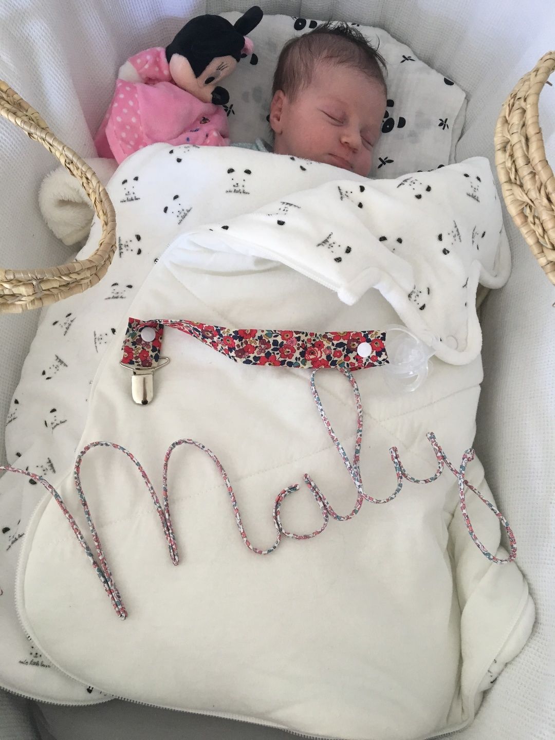 Customer photo review of Prénom personnalisé fait-main