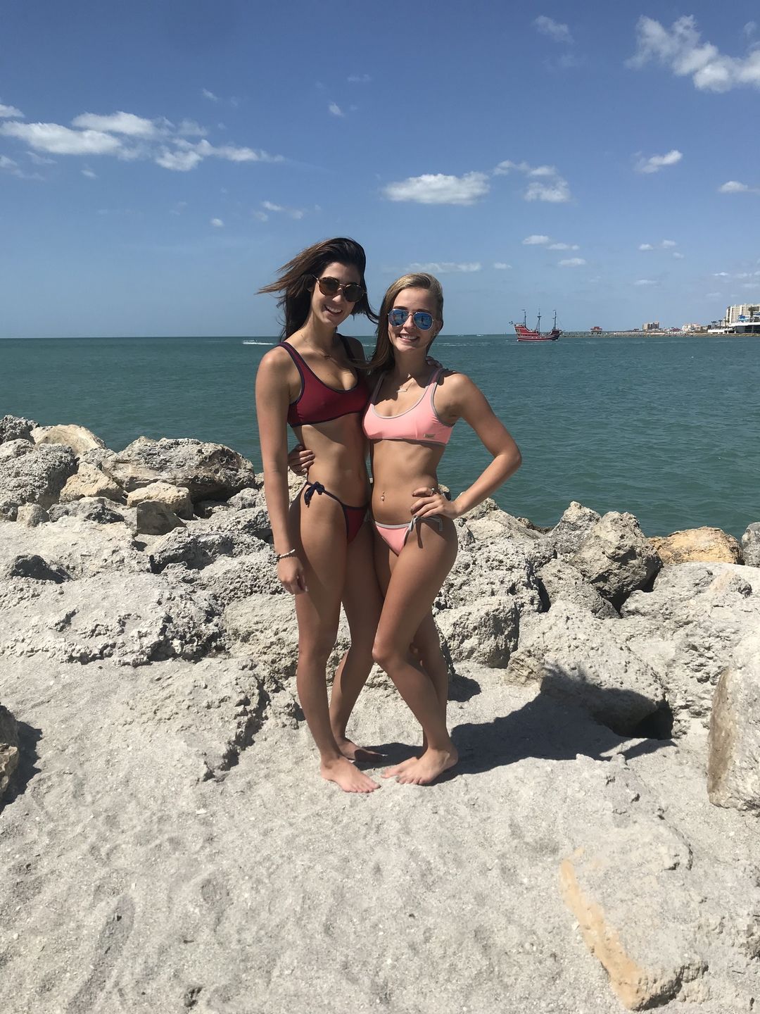 Customer photo review of Venice White Bikini Top II