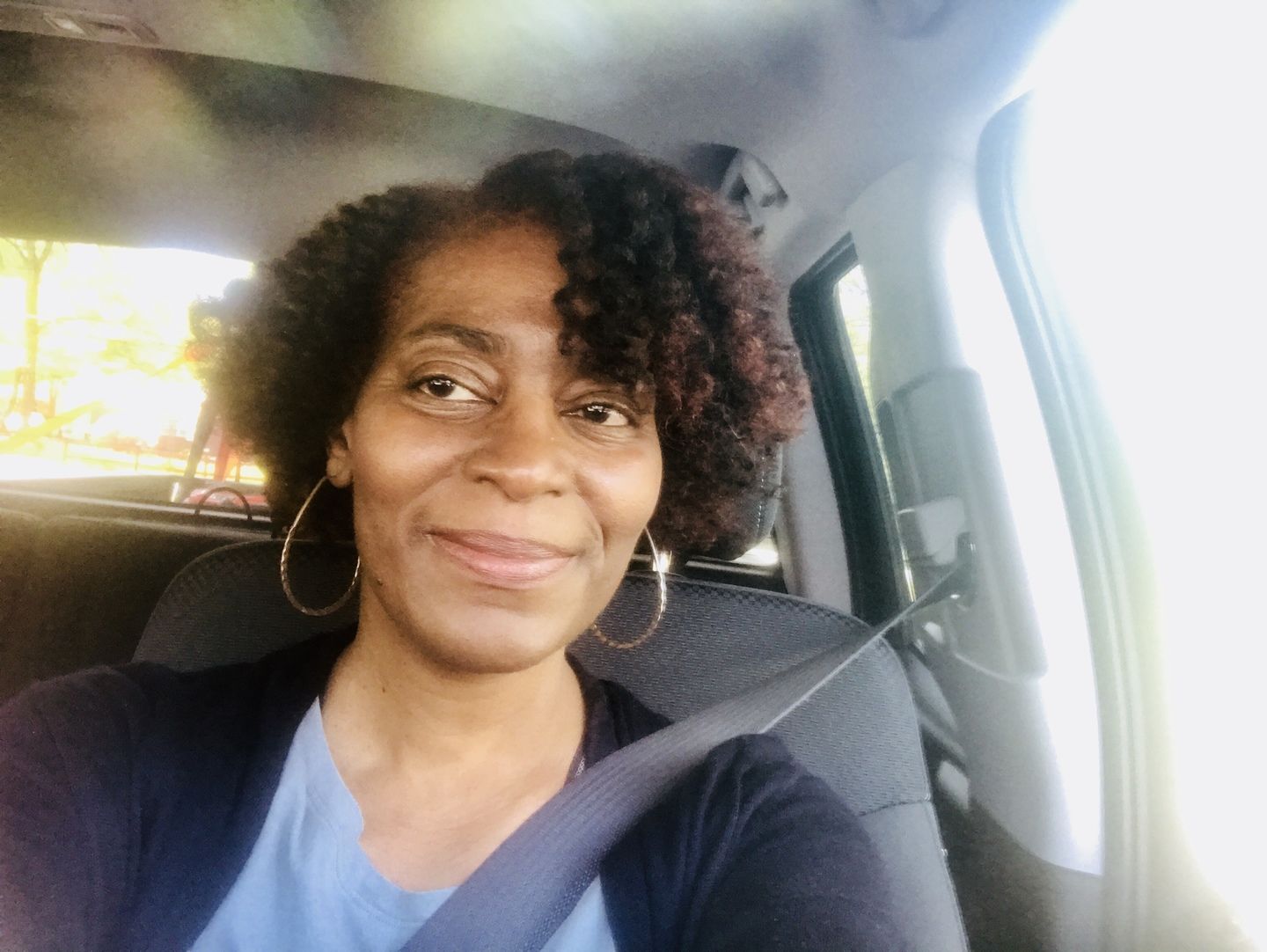 Customer photo review of Step 3: Divine Shine Moisture Lock & Frizz Fighter (For Tight Curls)