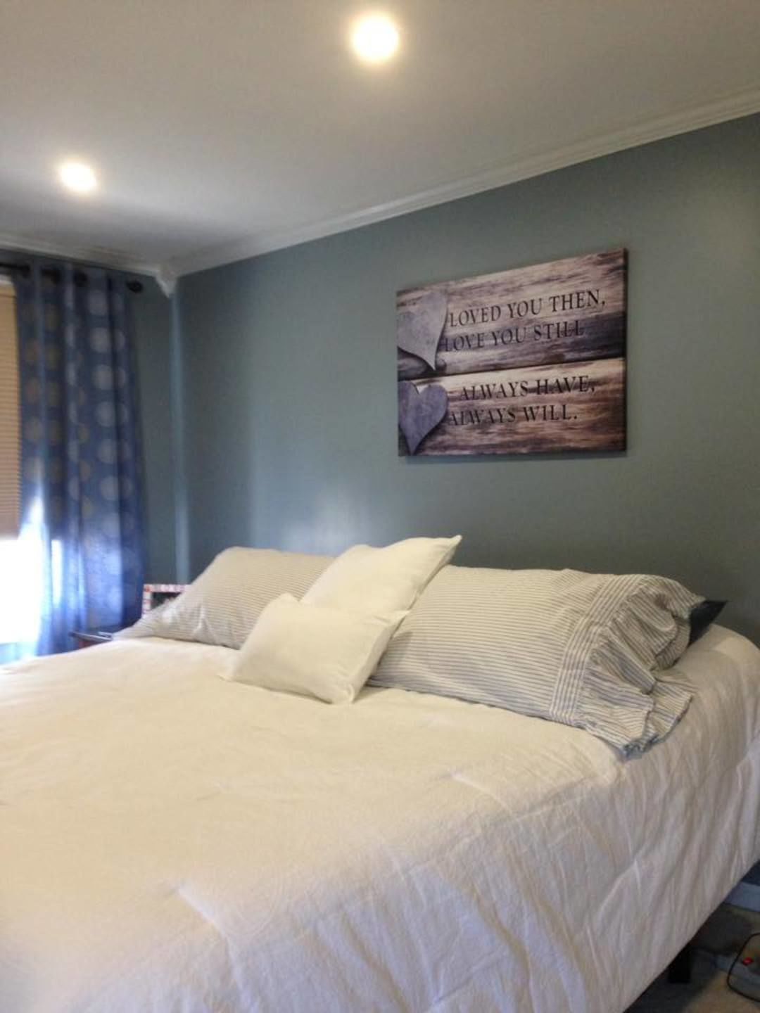 Customer photo review of "Loved You Always" Premium Canvas