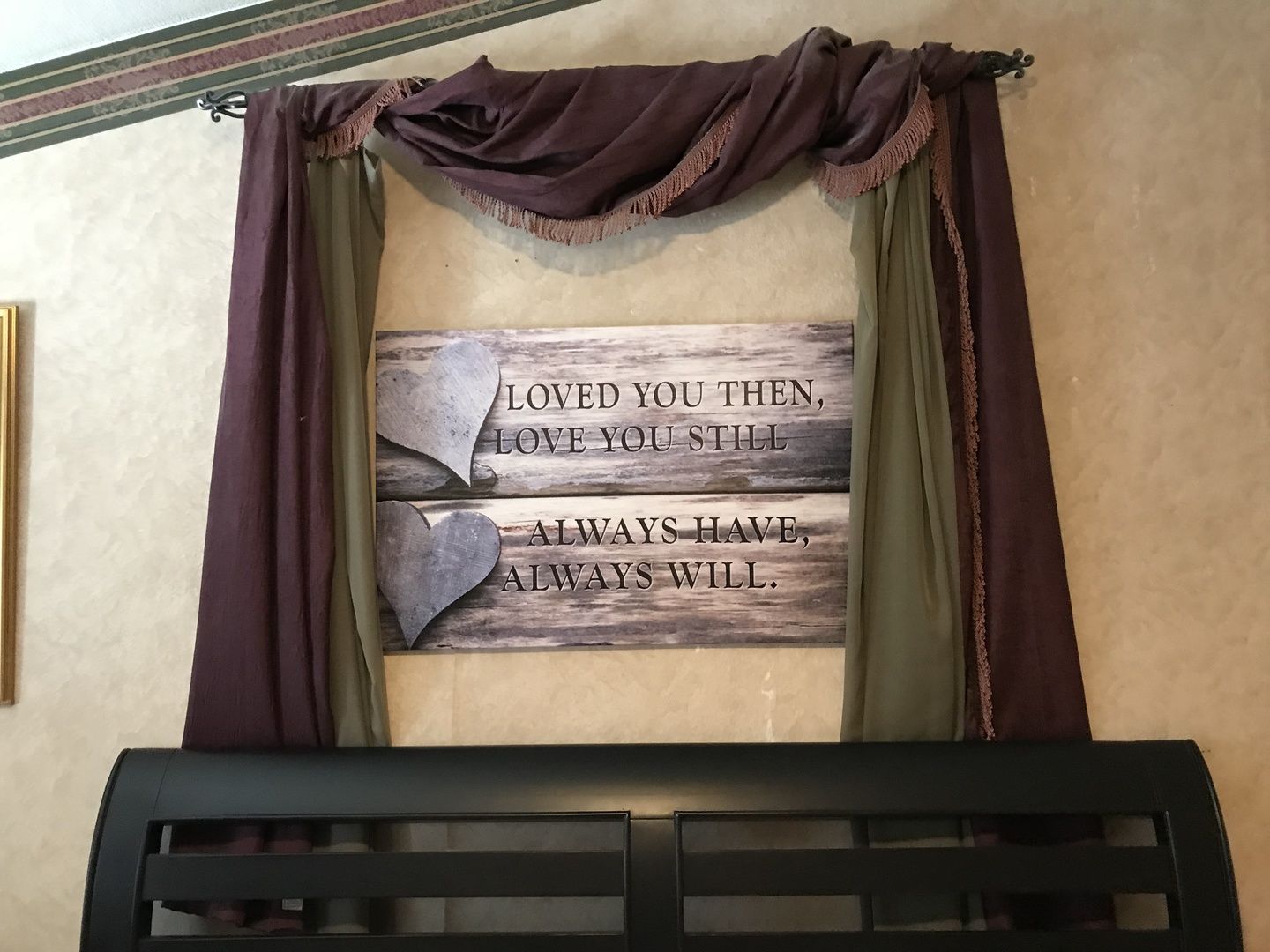Customer photo review of "Loved You Always" Premium Canvas