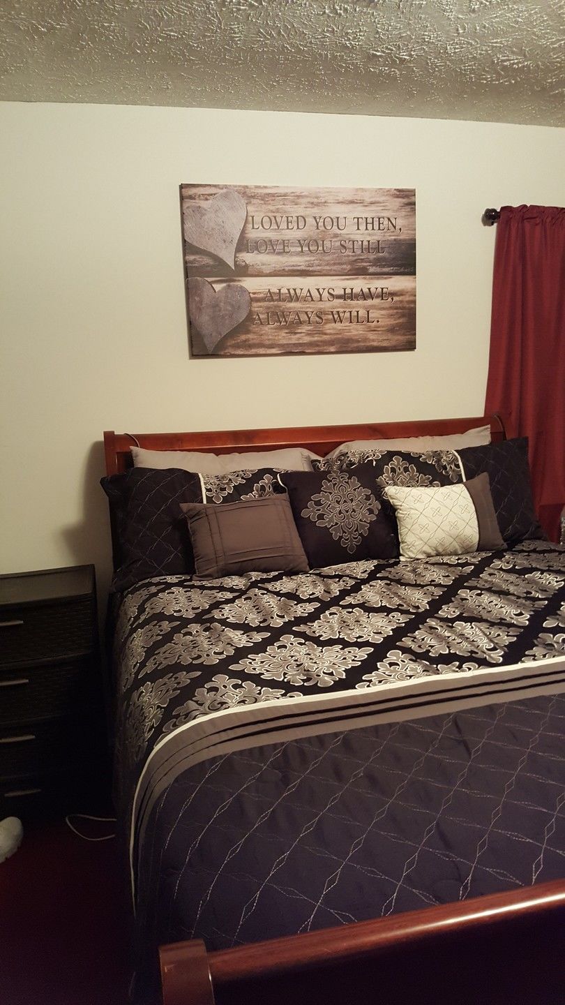 Customer photo review of "Loved You Always" Premium Canvas