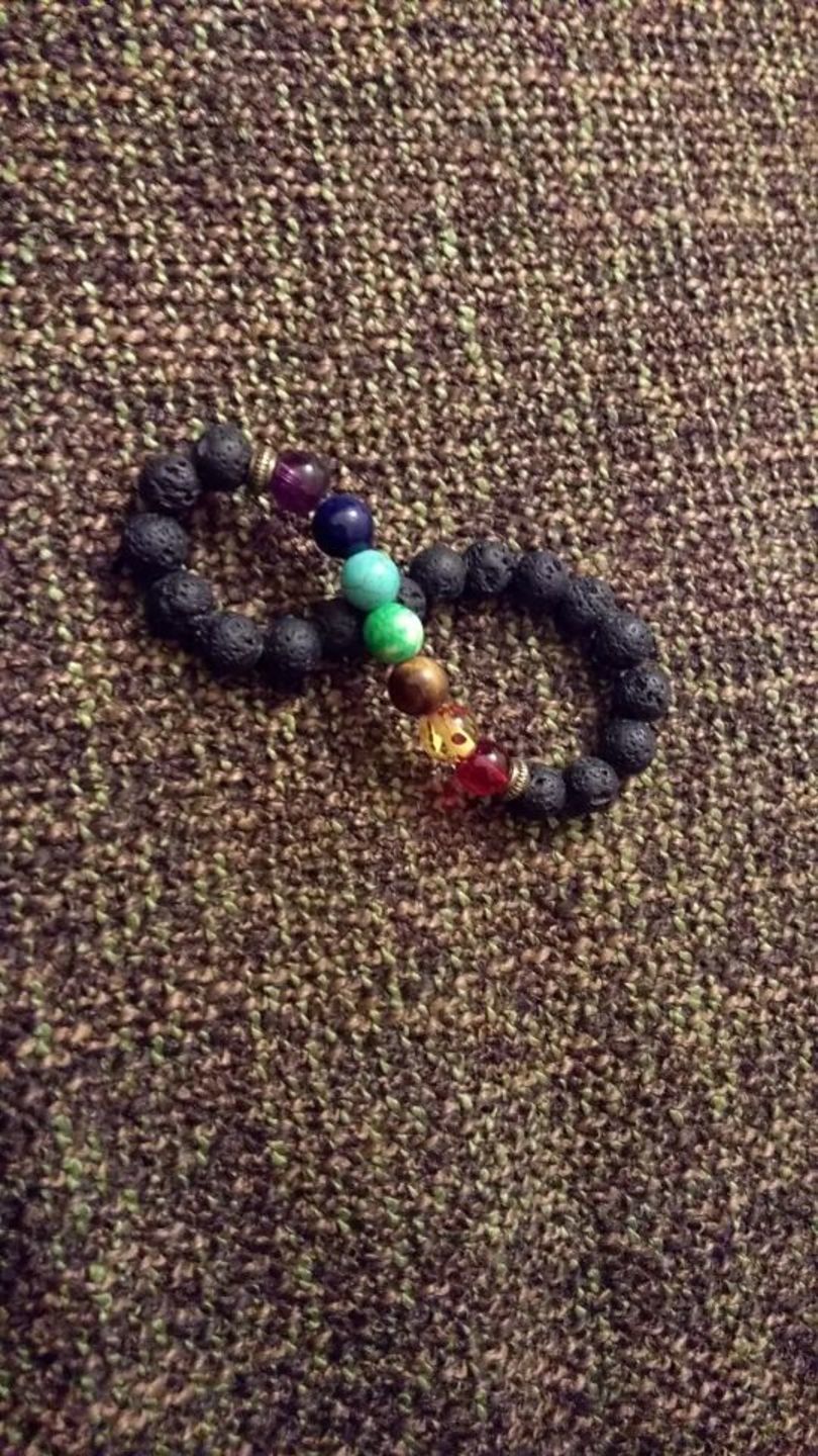 Customer photo review of Chakra Bracelet