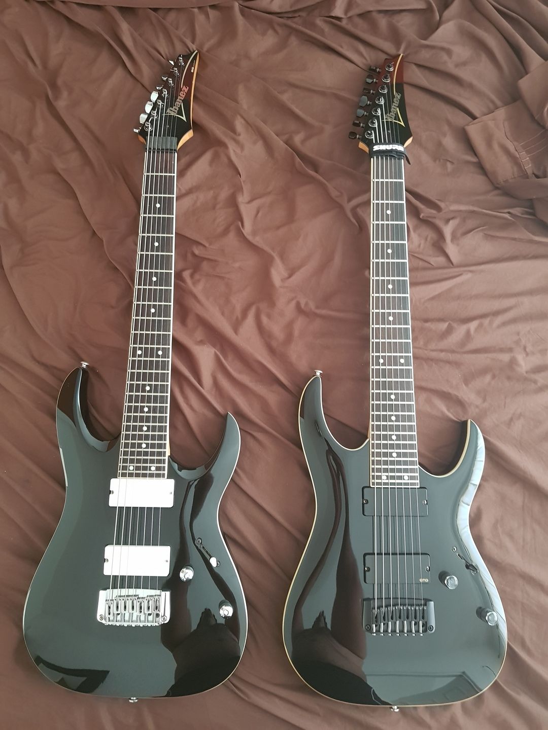 Customer photo review of 7 String Ibby HM Guitar Bridge