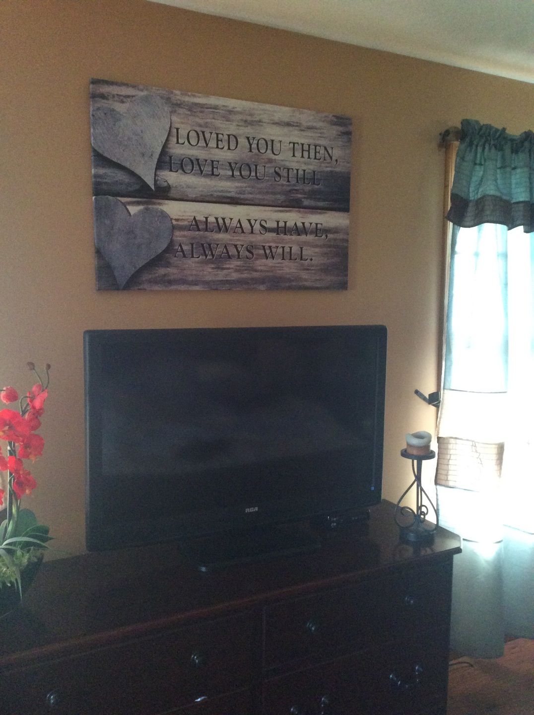 Customer photo review of "Loved You Always" Premium Canvas