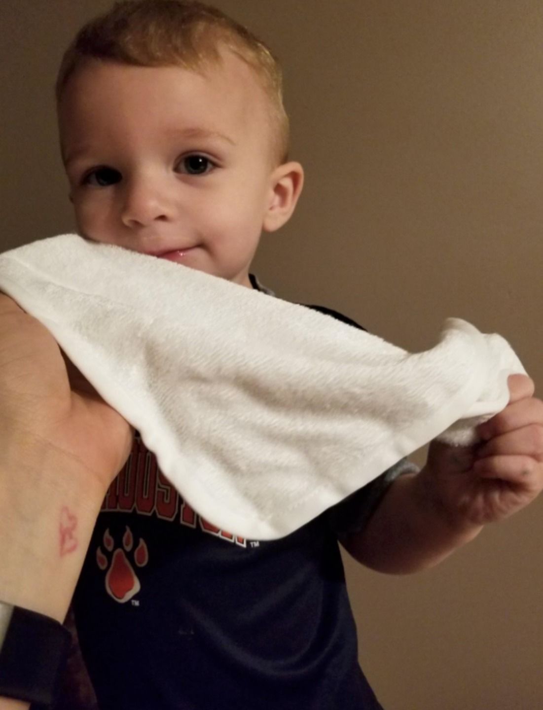 Customer photo review of DELUXE Baby Bamboo Washcloths