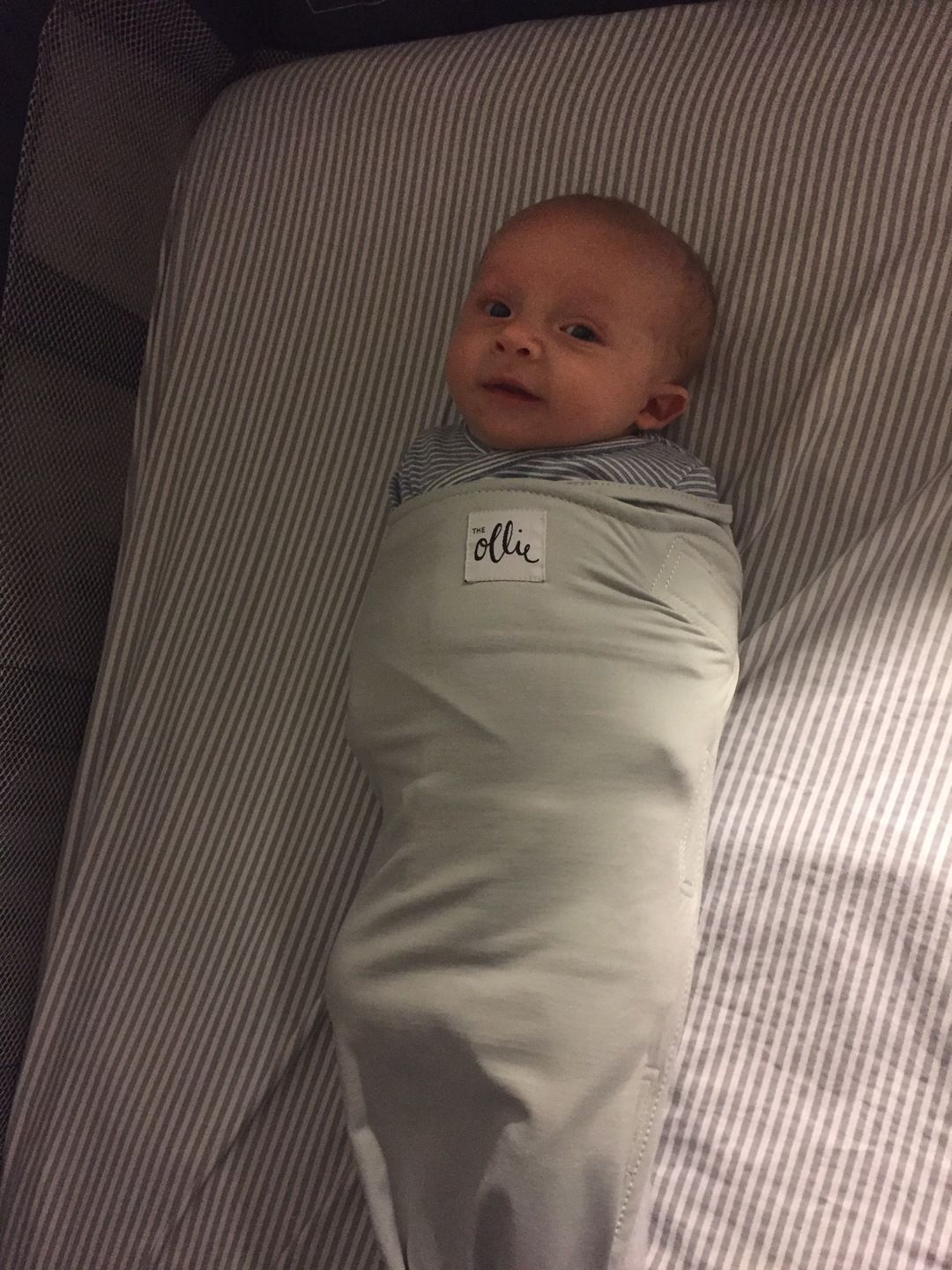 We love the Ollie! It has helped our little man, Henry, sleep from 3