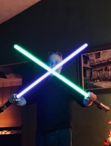 luke skywalker force fx lightsaber green