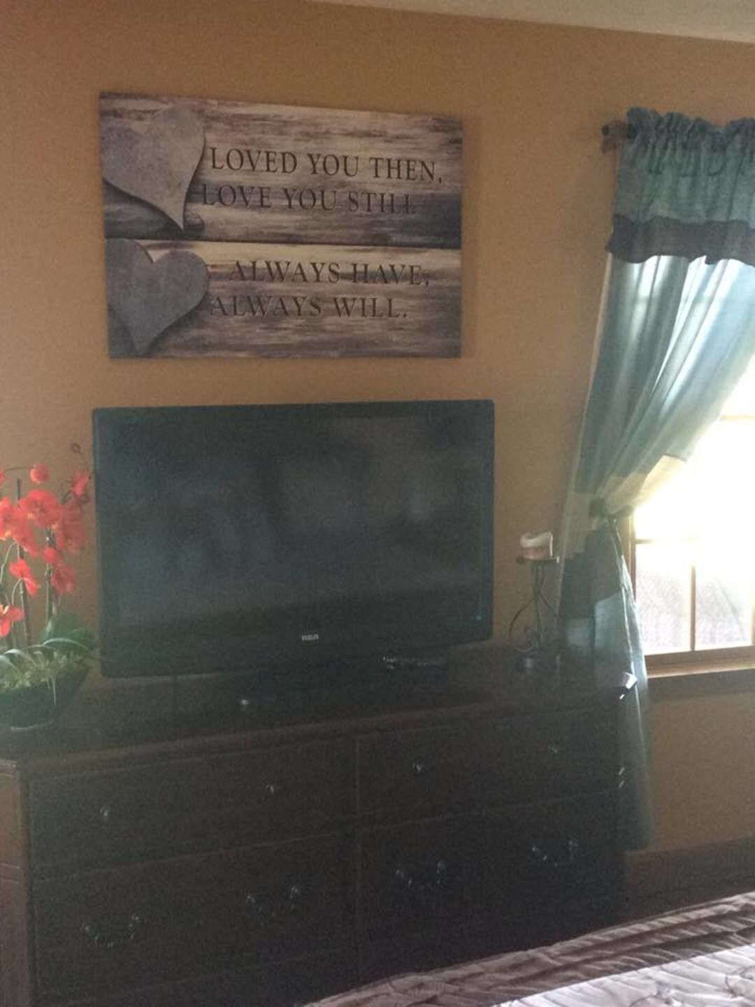 Customer photo review of "Loved You Always" Premium Canvas