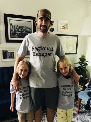regional manager shirt and onesie