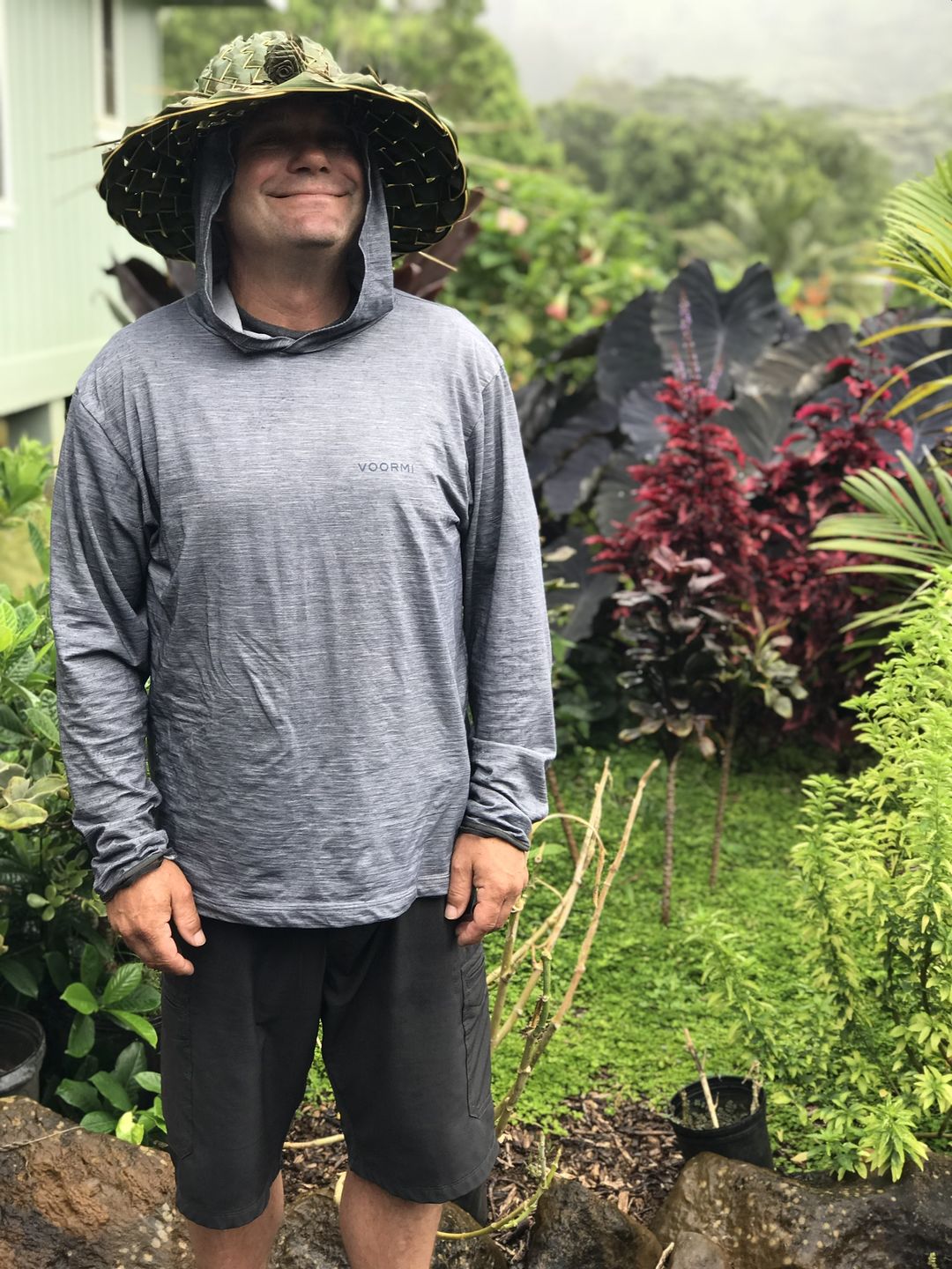 Customer photo review of MEN'S SHORT SLEEVE MERINO TECH TEE