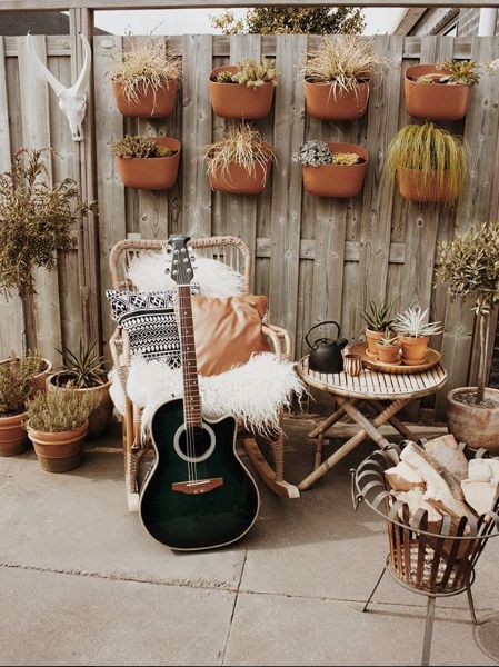 Customer photo review of Wally Eco Terracotta Wall Planter