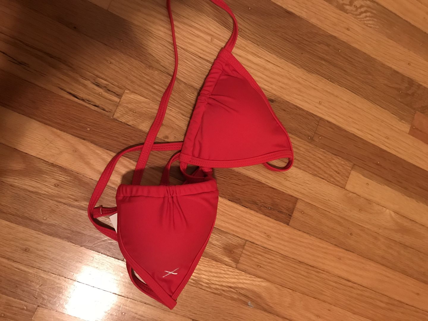 Customer photo review of Rose Red Bikini Top II